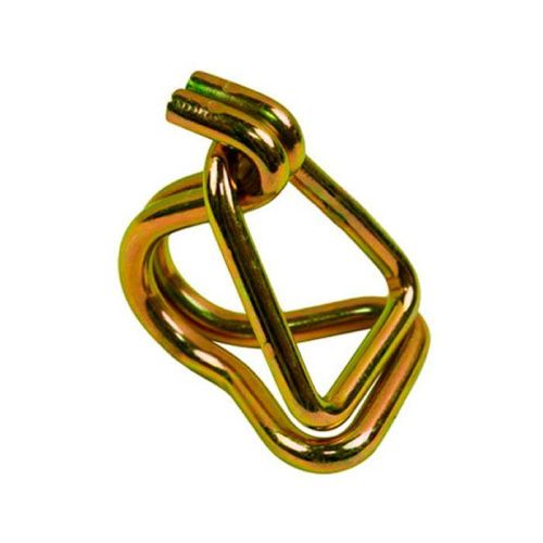 Крюк двойной c треугольным кольцом 50 мм, 5 т.